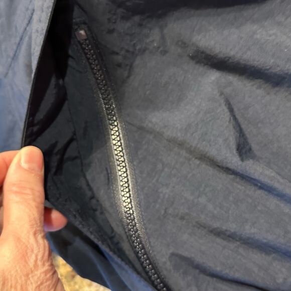 Timberland Weathergear Men’s Size Large Navy Blue and Aqua Full Zip Jacket - Picture 11 of 11